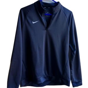 Nike Zip-Up Crewneck Sweatshirt